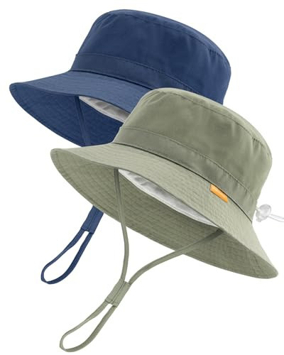 FURTALK Baby Sun Hat Toddler Boys Girls Bucket Hat for Kids 0-5 Years UPF 50+ Sun Protective Child Summer Beach Hats | Amazon (US)