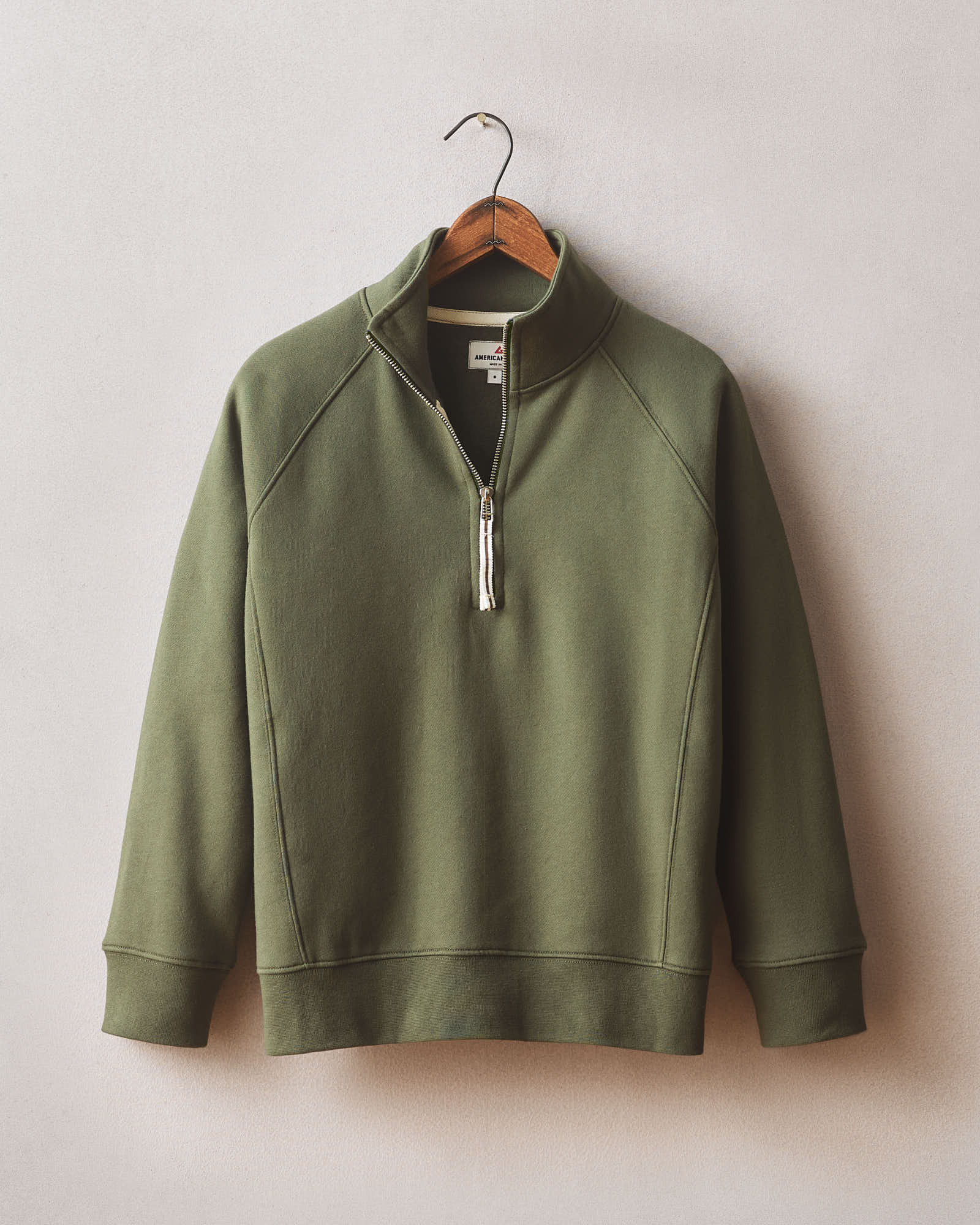 Women's Midweight Half Zip
        
  $120
  





        
  $120 | American Giant