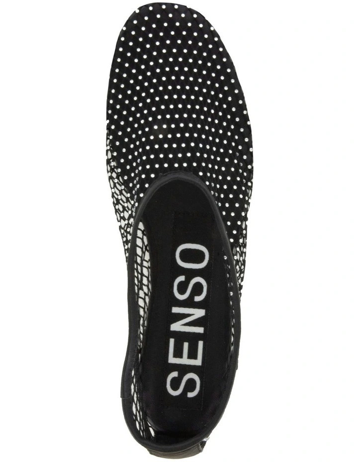 SensoClarissa Ballet Flats in Ebony Mesh | Myer