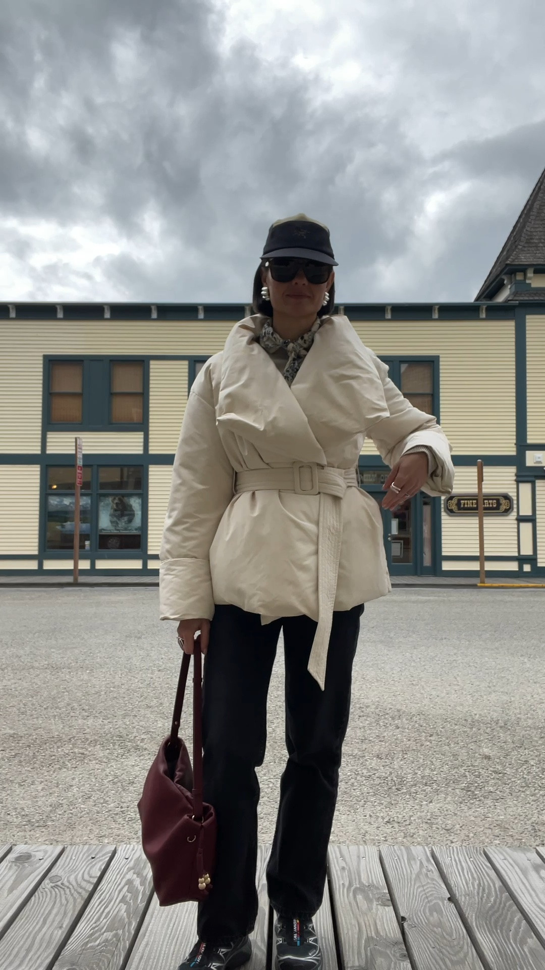 Alaska travel outfit! Jacket in S, shoes are tts. I linked similar for older pieces.

Use hisansha10 for Fabrique

#LTKcanada #LTKtravel