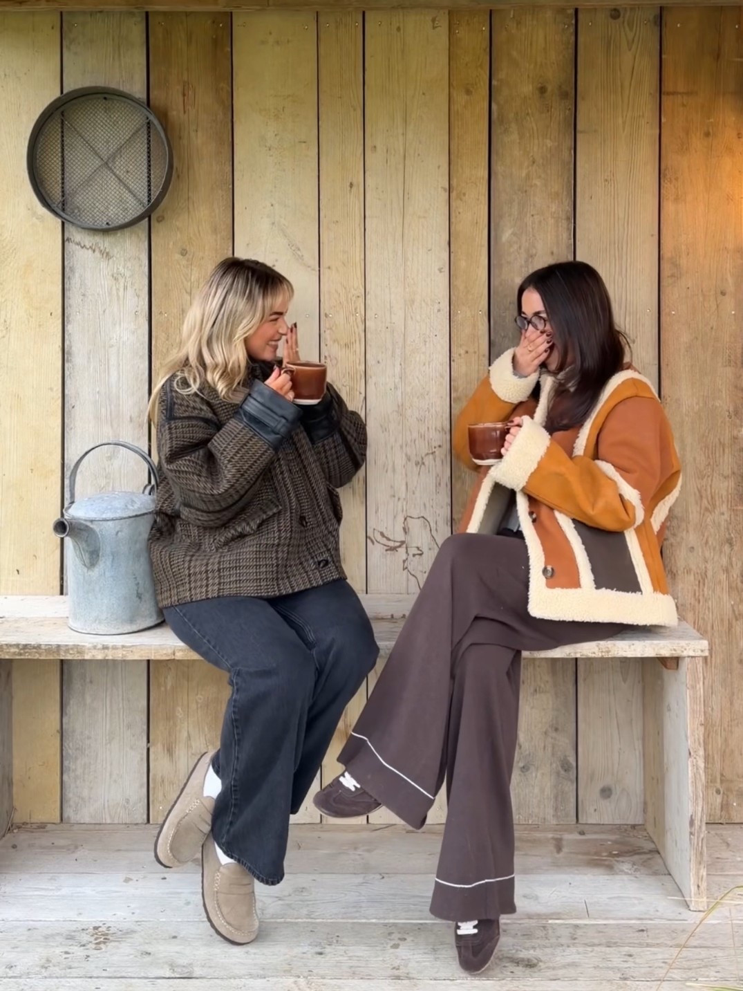 Beth’s jacket isn’t sold anymore but it was called ‘L'Academie Sherpa Jacket Patchwork Brown Suede’ 

#LTKwinter #LTKluxury #LTKautumn