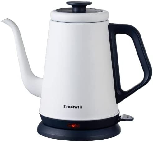 DmofwHi Gooseneck Electric Kettle(1.0L),1000W Electric Tea Kettle of 304 Stainless Steel,Auto Shu... | Amazon (US)