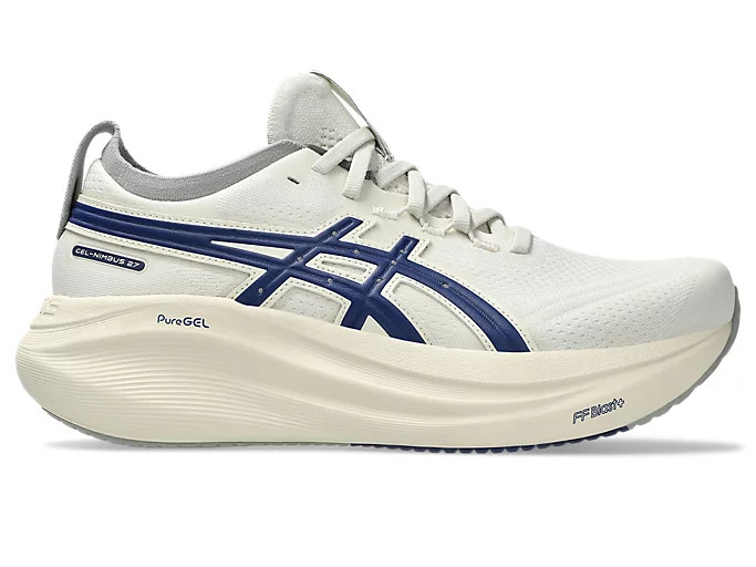 GEL-NIMBUS 27 ASICS TRACK CLUB | Women | Birch/Indigo Blue | Women's Running Shoes | ASICS United... | ASICS (US)