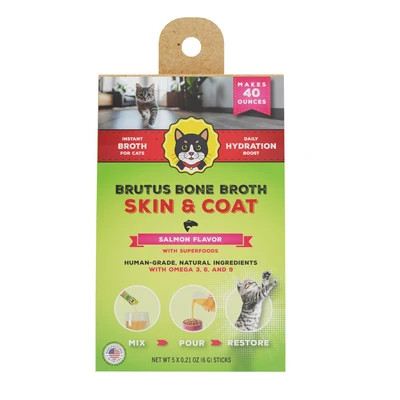 Skin & Coat Broth for Cats | Brutus Broth
