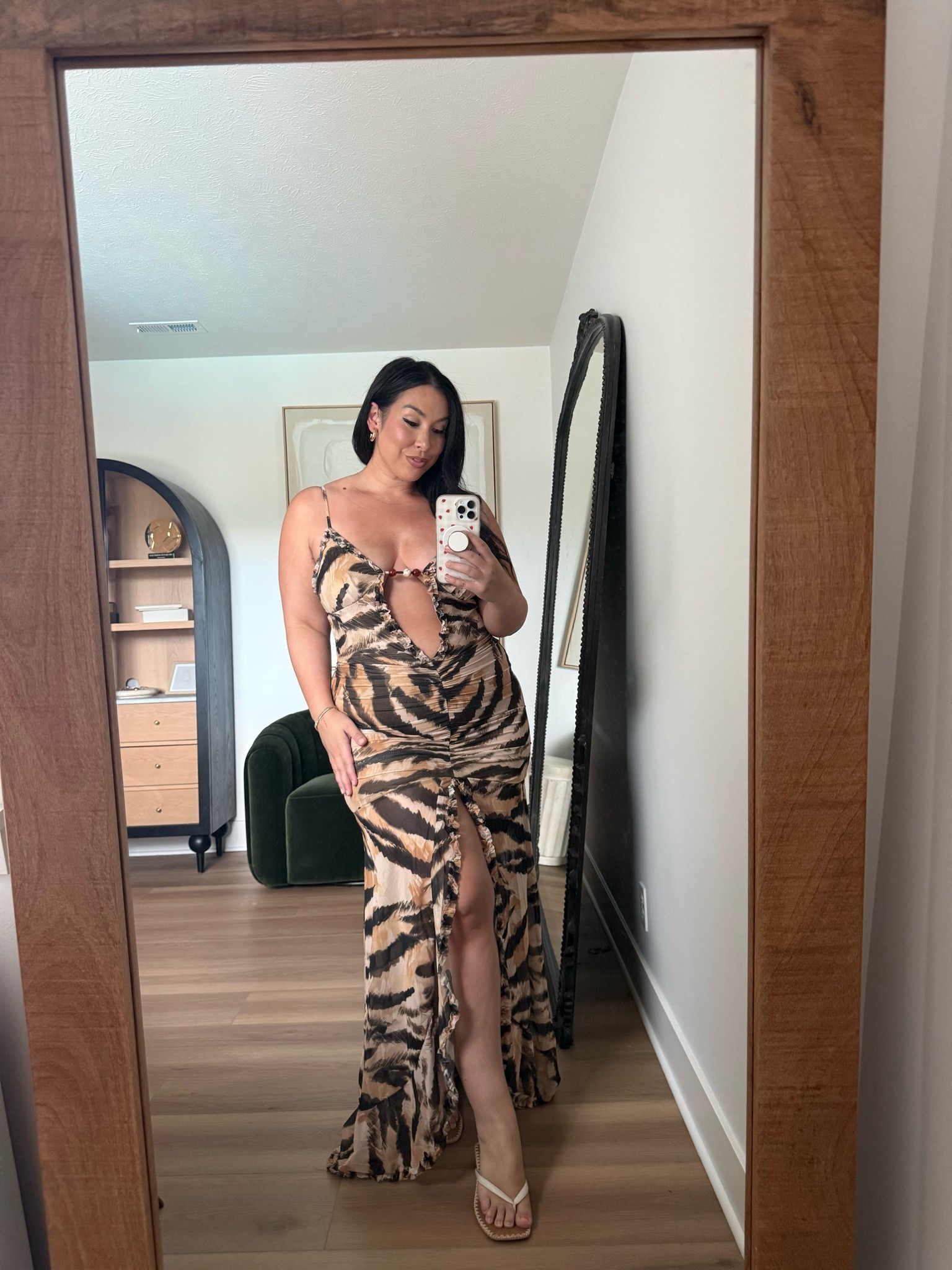 Amazon animal print dress under $50 size xl

#LTKootd #LTKMidsize
