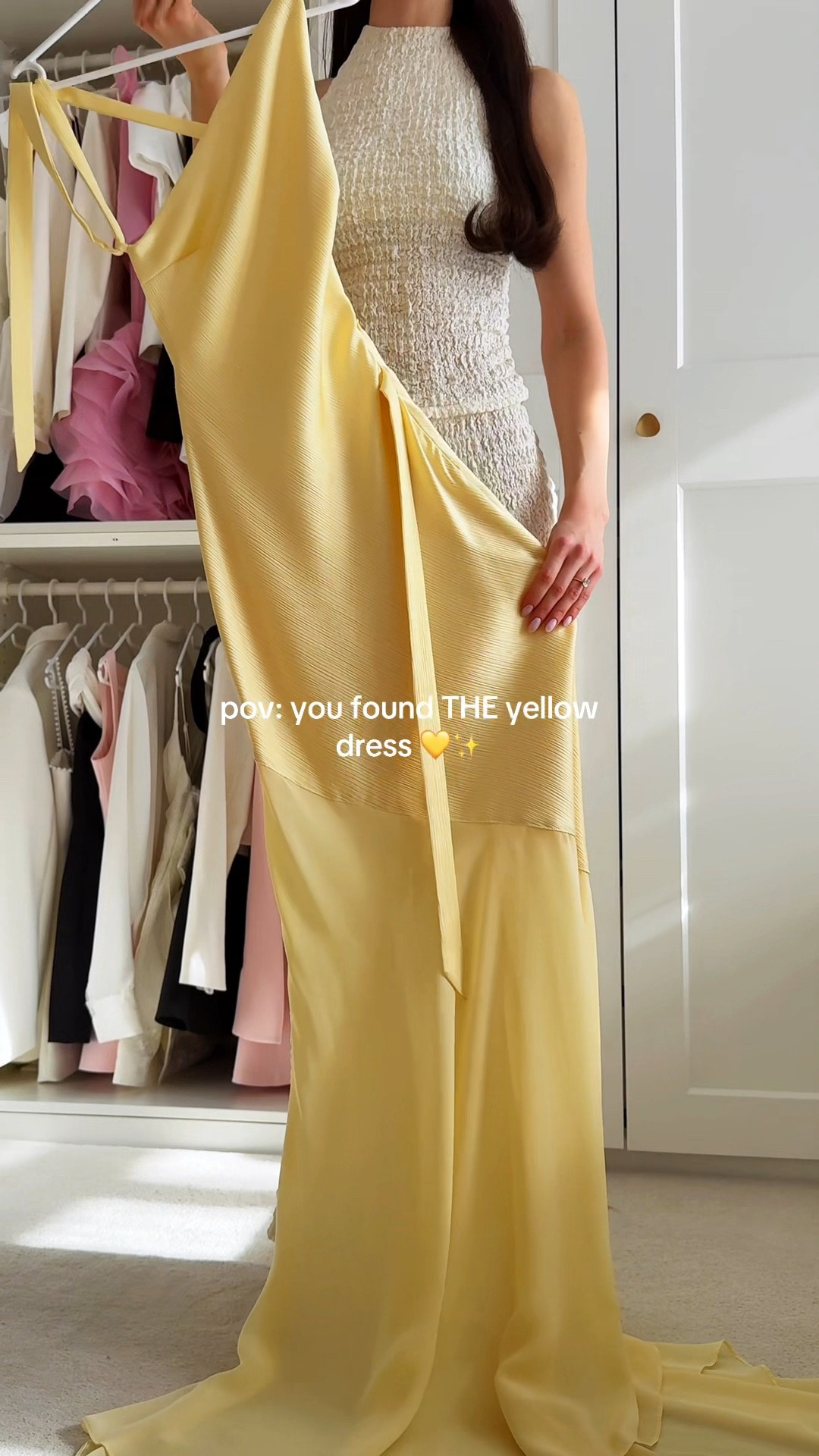 it’s giving How to Lose a Guy in 10 Days 🤭✨ found the perfect spring/summer yellow dress 💛

this yellow dress would be perfect for a romantic date night, wedding guest, special occasions, garden party, formal event, beach vacation, birthday dinner, prom…🥂🎀

#dressinspo #reelsfashion #outfitideas #styleinspo #springoutfits 

#LTKSeasonal #LTKWedding #LTKootd