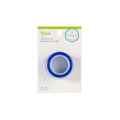 Cricut Heat Resistant Tape .75 X 52": Clear Craft Tape for High Heat & Heat Transfer, 52" Length, 0.75" Width | Target