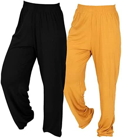 Kit 2 Calças De Yoga De Viscose Soltinha Pilates Comfy | Amazon (BR)