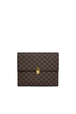 Document Folder (Tan Monogram) | Holland Cooper