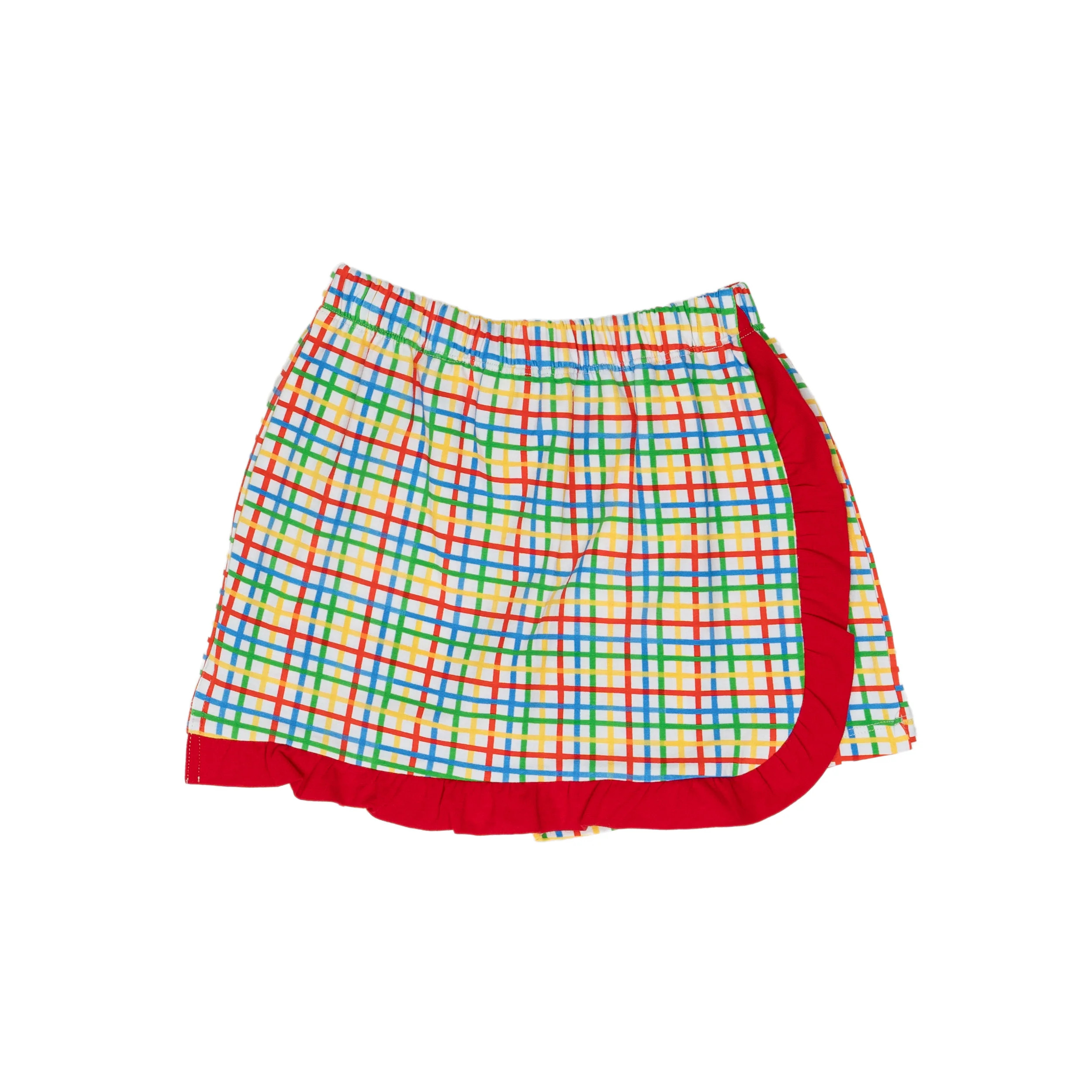 Brinley BTS Plaid Skort | The Oaks Apparel Company