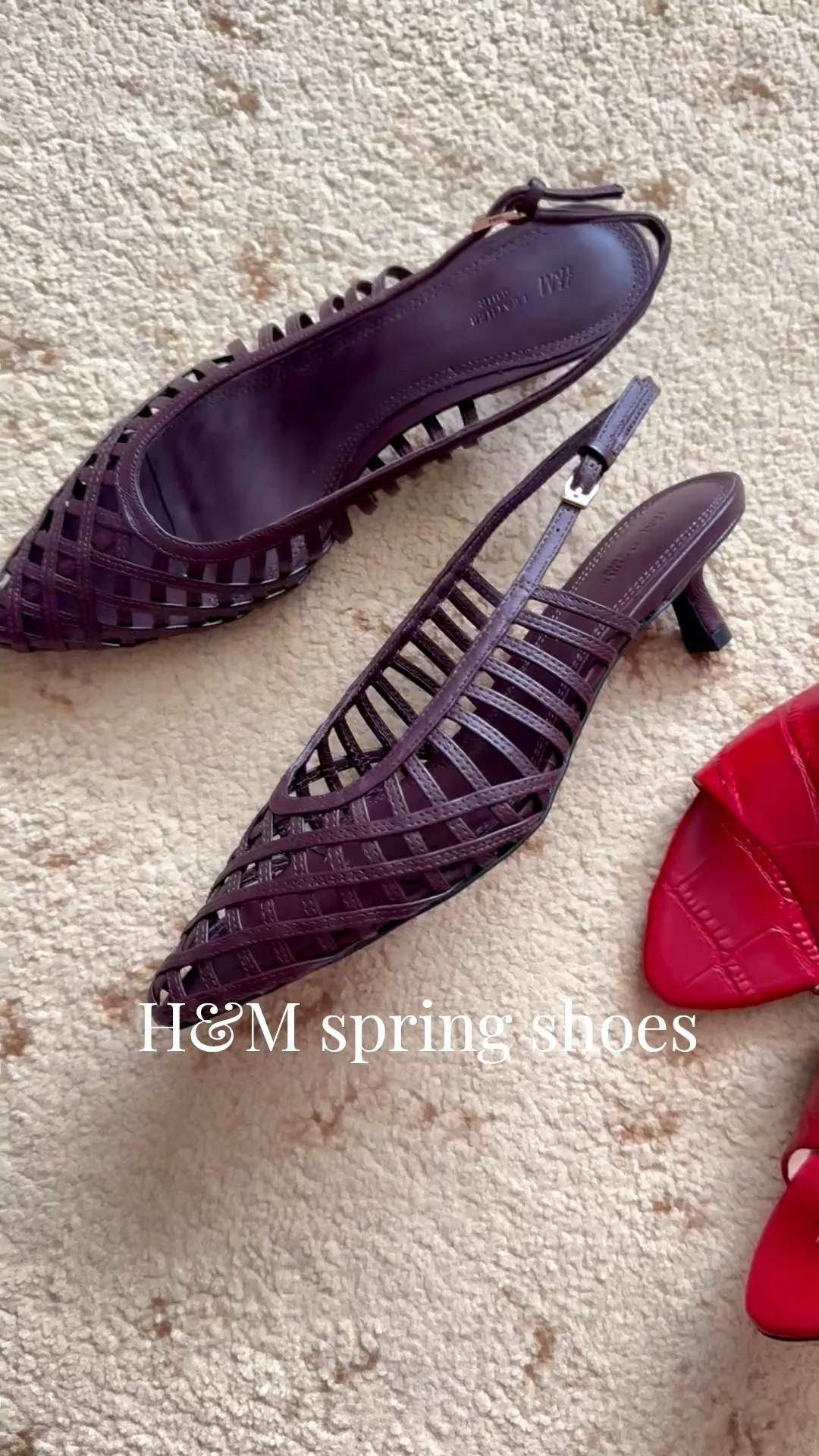H&M spring shoes - genuine leather and under $100 - selling fast!

#LTKSeasonal #LTKSaleAlert #LTKWorkwear