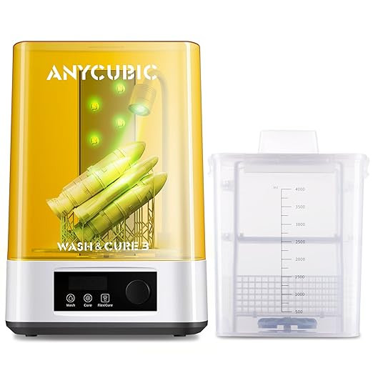 ANYCUBIC Wash and Cure 3.0. Newest Uparaded Volume 2 in 1 Wash and Cure Station. with Gooseneck L... | Amazon (US)