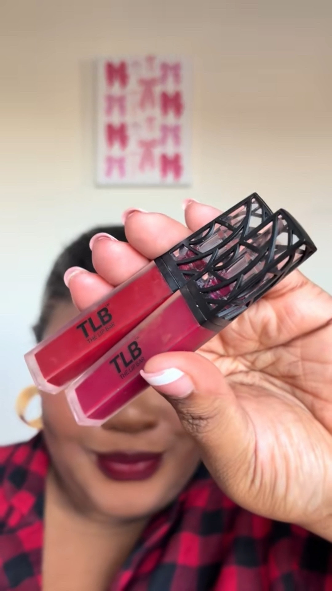 Dark brown lip liner, and red lip combo #thelipbar

#LTKBeauty #LTKHoliday