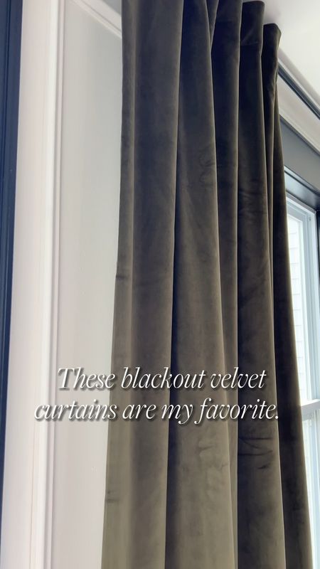 The PERFECT green velvet curtains!

#velvetcurtains #greenvelvet #blackoutcurtains

#LTKunder100 #LTKhome