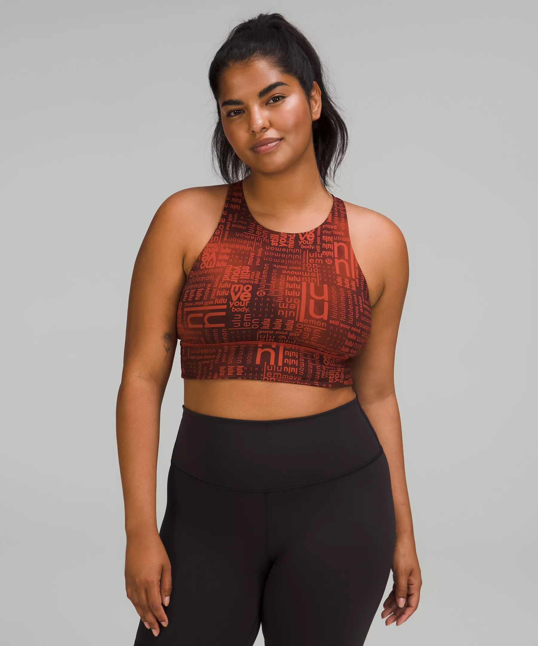 lululemon Energy High-Neck Longline Bra | Lululemon (US)