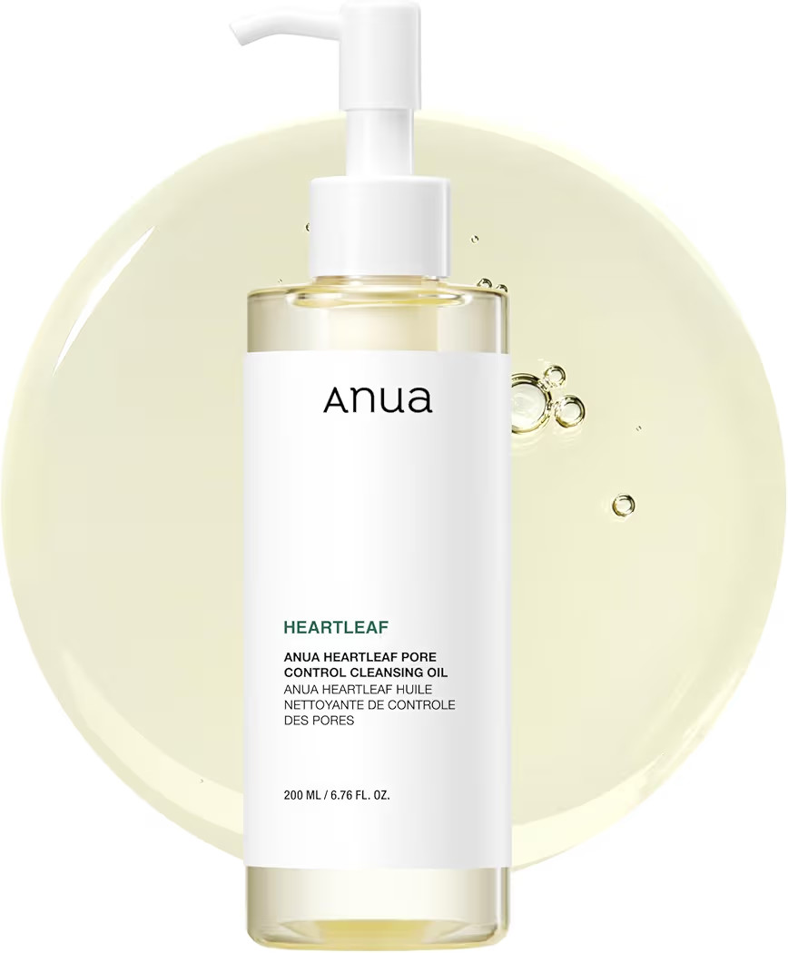 Anua Heartleaf Pore Control Cleansing Oil, Oil Cleanser for Face, Makeup Blackhead Remover, Korea... | Amazon (US)