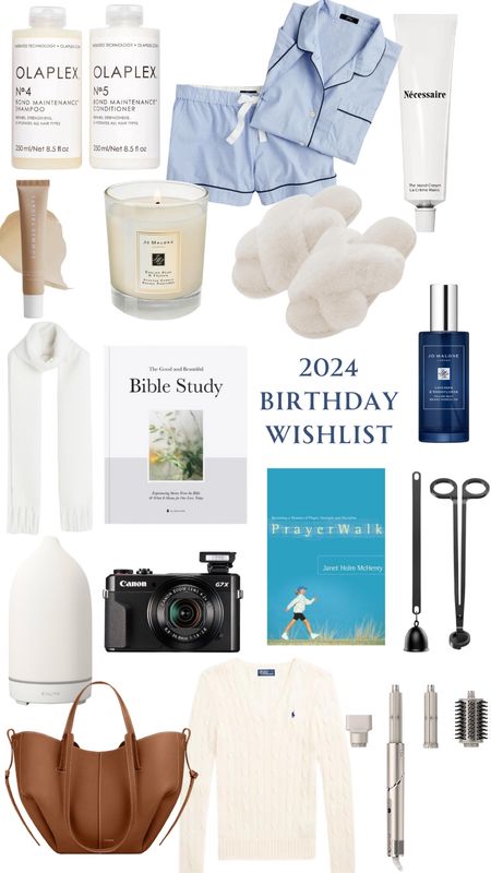 Gifts for her
Gift guide
Birthday gift
Jo Malone
Bible study
Christian book
Candle trimmer
Canon Mark II G7x
Ralph Lauren 
Knit sweater
Fuzzy slippers
Summer Fridays lip balm
Diffuser
J Crew Pajamas set
Hand cream 
Poléne Cyme Bag
Clean Girl

#LTKfindsunder100 #LTKGiftGuide #LTKfindsunder50