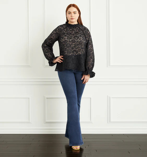 The Millie Top - Black Lace | Hill House Home