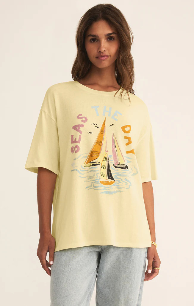 Seas So Cal Oversized Tee | Z Supply