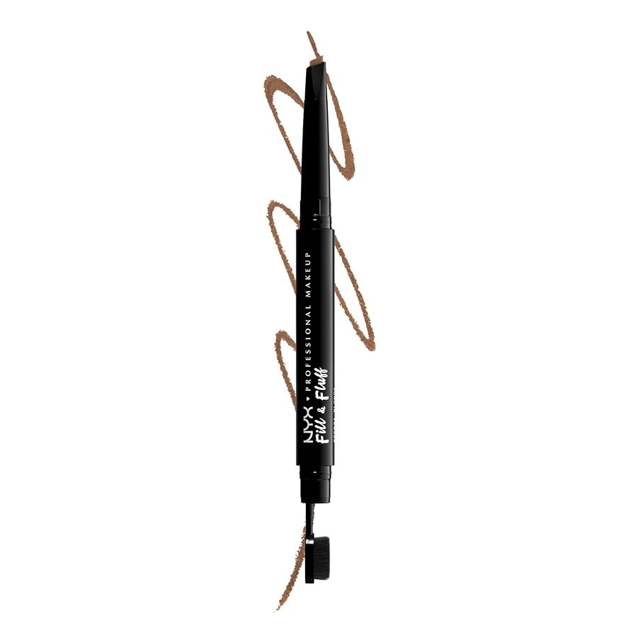 NYX PROFESSIONAL MAKEUP Fill & Fluff Eyebrow Pomade Pencil, Taupe | Amazon (US)
