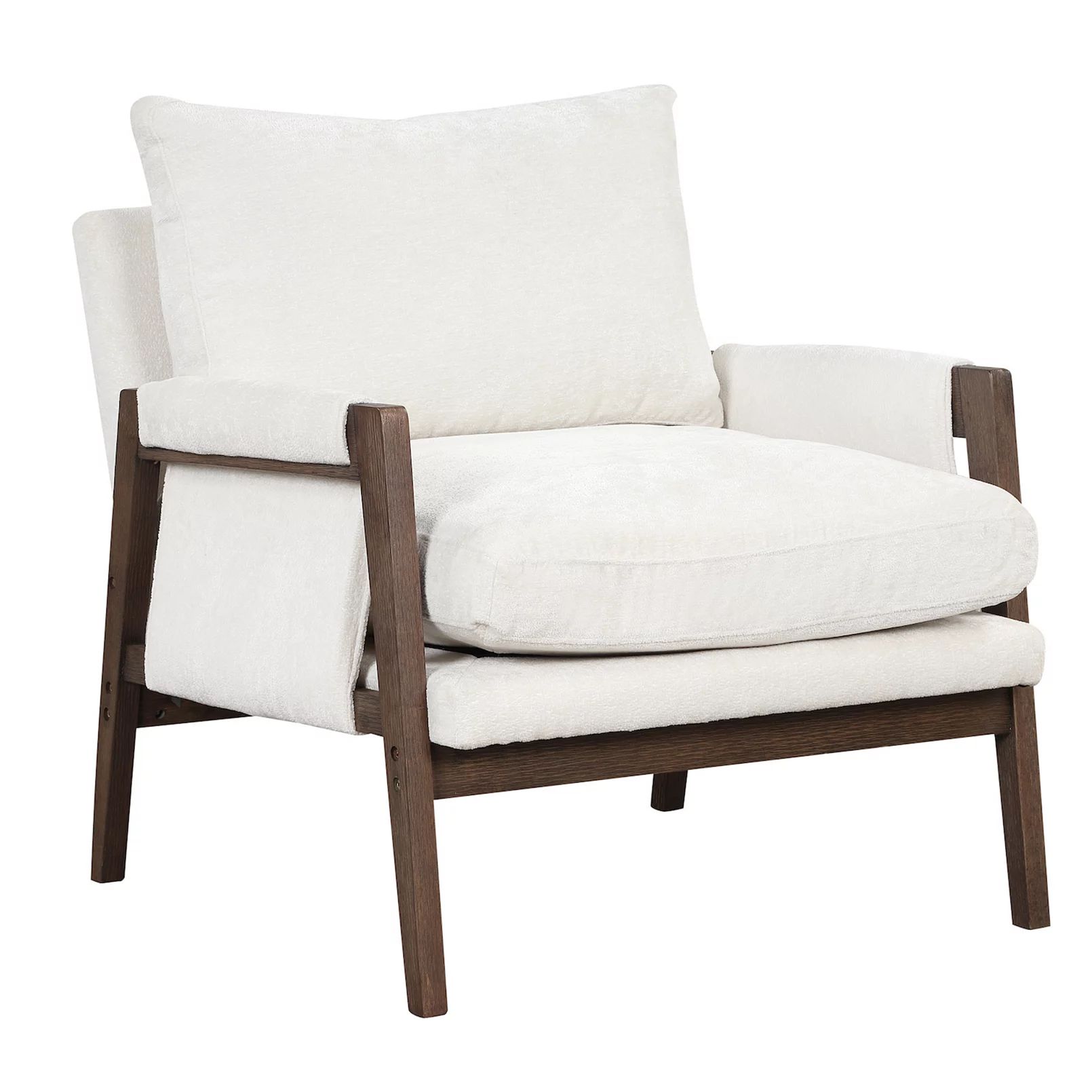 Merax Mid-century Modern Velvet Accent Chair | Kohl's