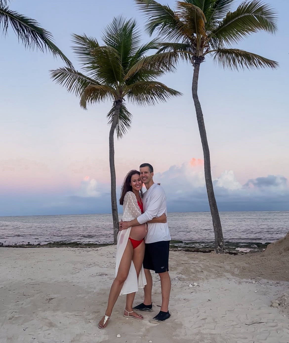 Highly recommend taking a babymoon trip somewhere tropical, especially in the winter!Palm

#LTKBump #LTKTravel