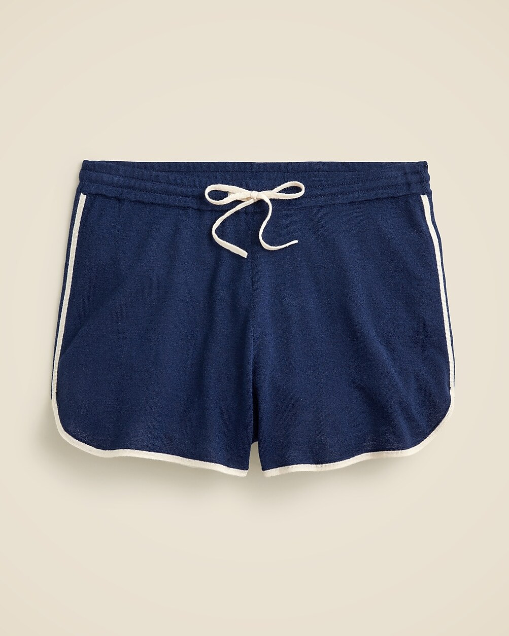 Featherweight cashmere drawstring short | J. Crew US