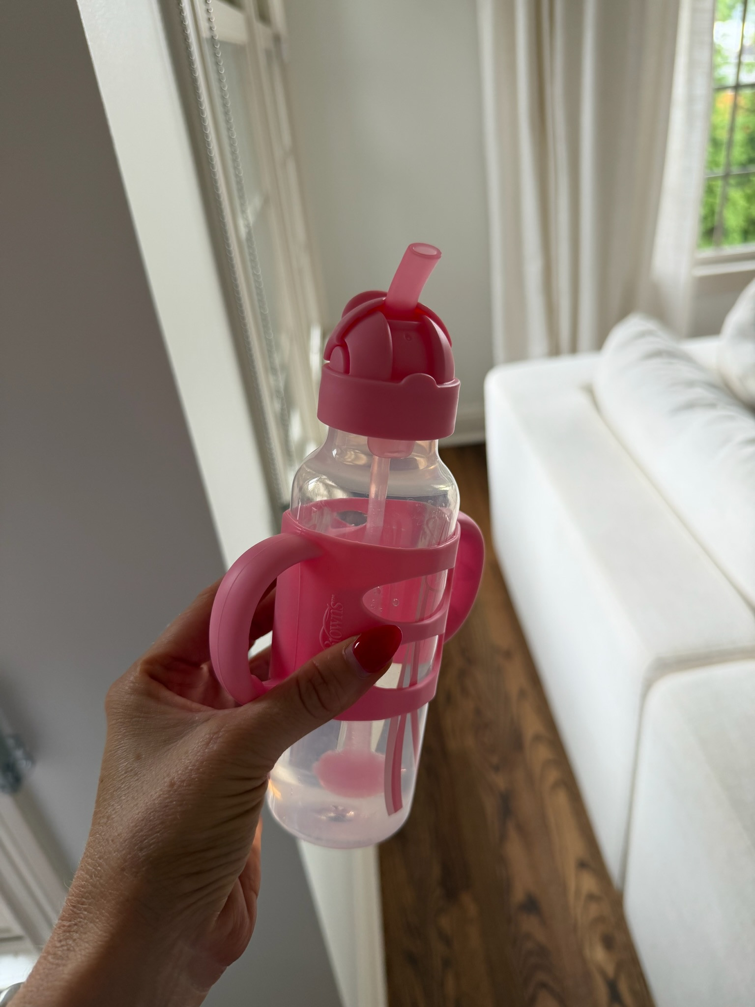 baby girl LOVES drinking out of this sippy straw bottle! it's also spill proof!

baby must haves, sippy cup, spill proof bottle, mom hacks 

 #LTKmomlife #LTKBaby