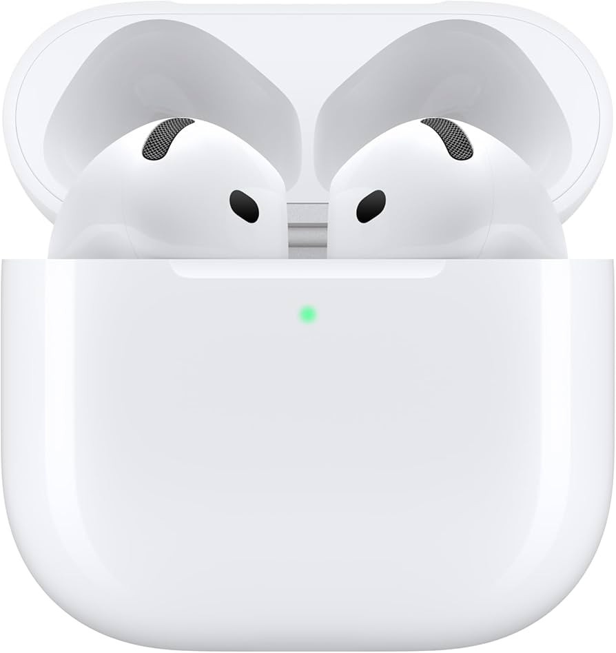 Apple AirPods 4 Wireless Earbuds, Bluetooth Headphones, with Active Noise Cancellation, Adaptive ... | Amazon (US)