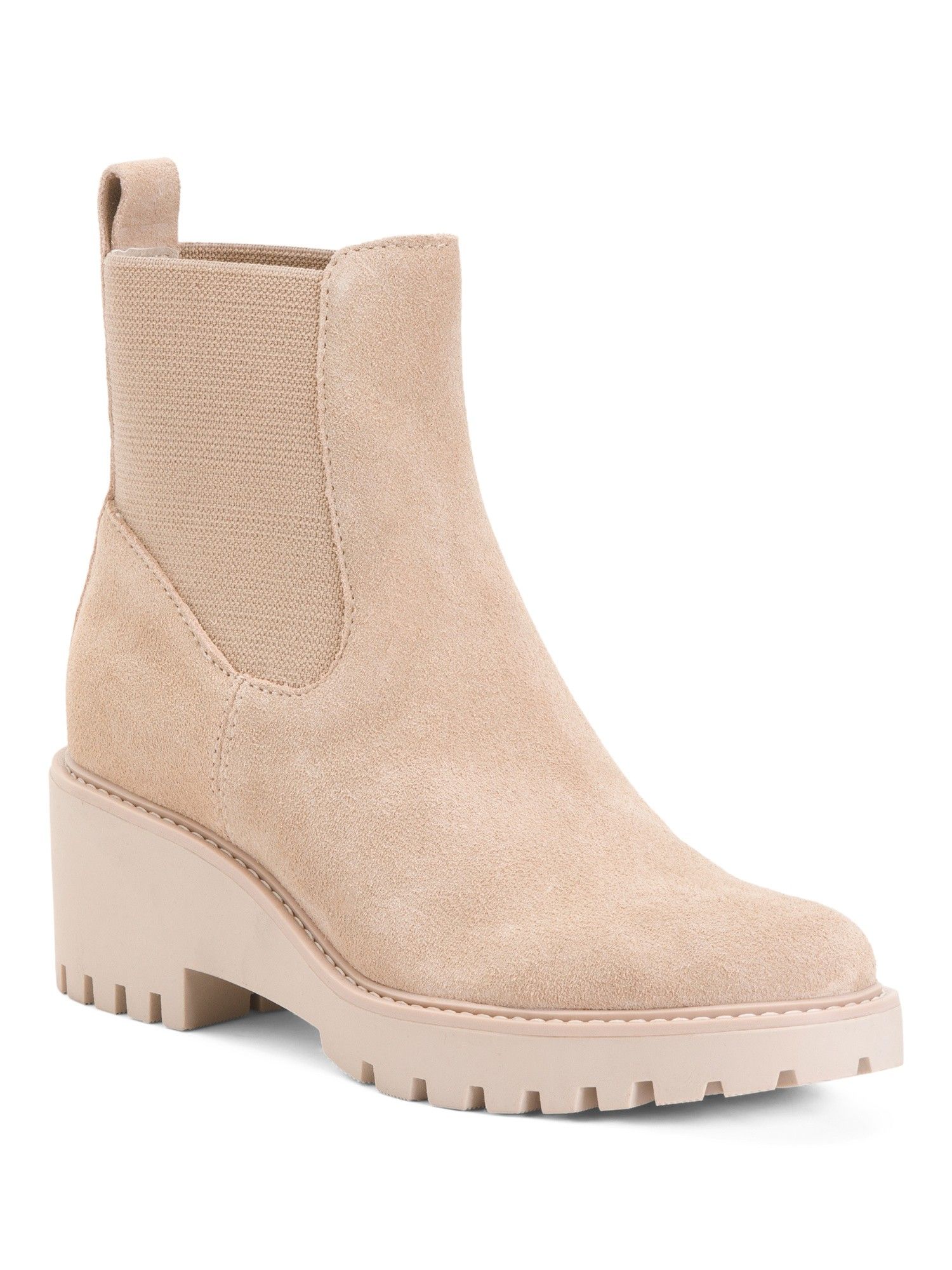 Suede Lug Sole Chelsea Boots | Women's Shoes | Marshalls | Marshalls