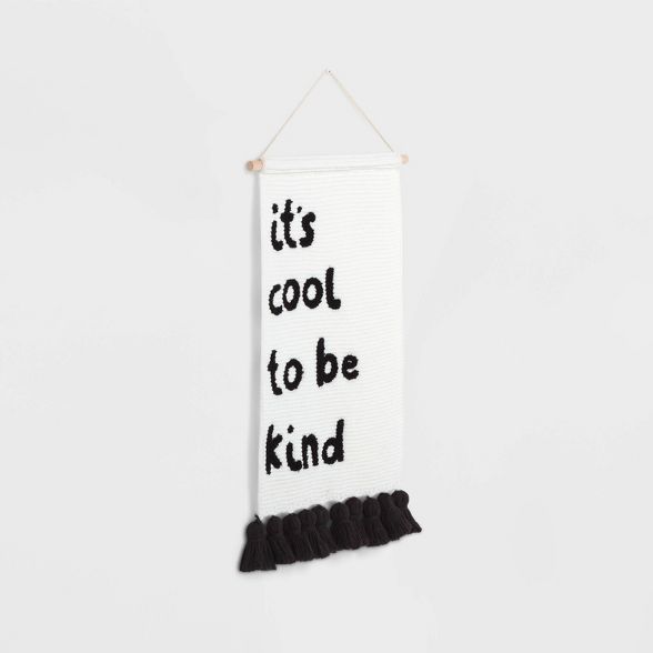 It's Cool to be Kind Hanging Knit Banner - Pillowfort™ | Target
