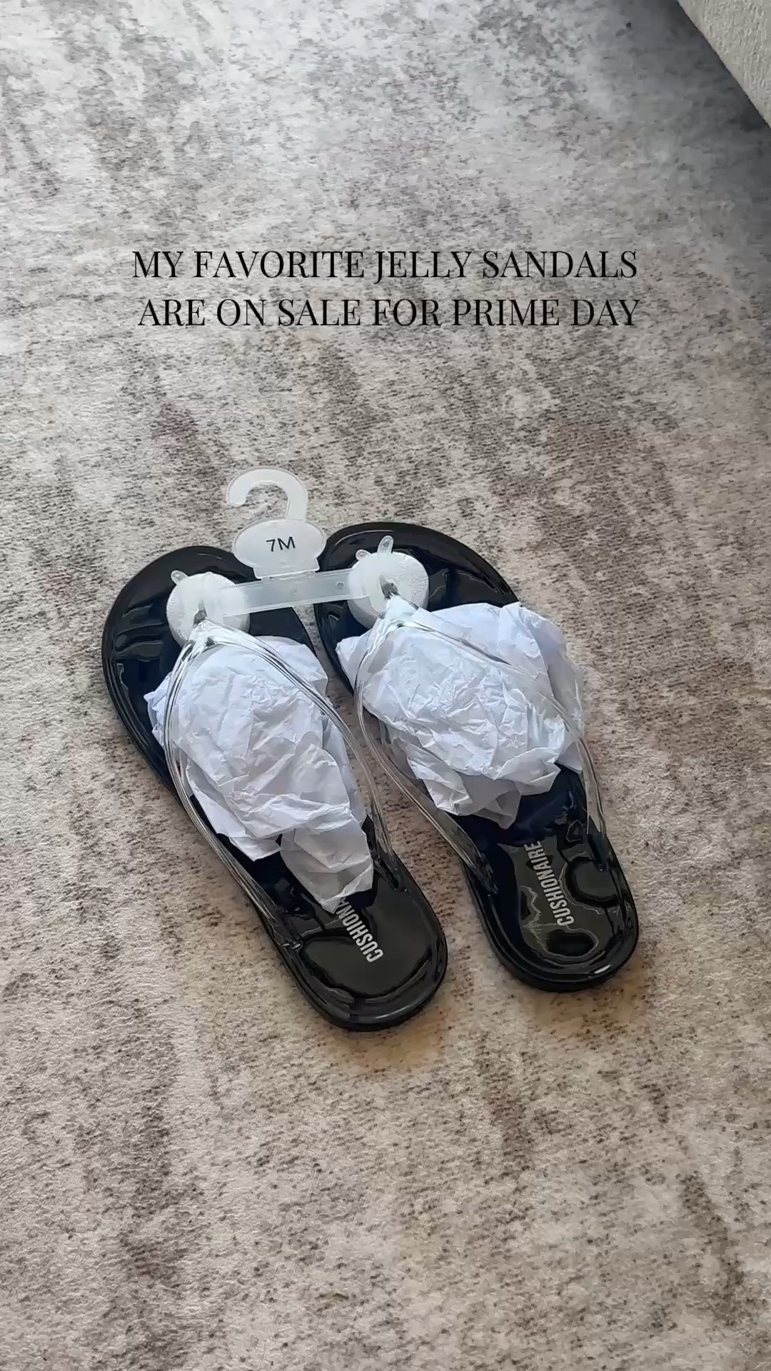 These jelly flip flops have been one of my most-worn sandals, and they’re finally on sale for Prime Day! They go with everything, are so comfortable for everyday wear, and come in tons of colors to match your summer wardrobe.

#LTKSaleAlert #LTKSeasonal #LTKvlog