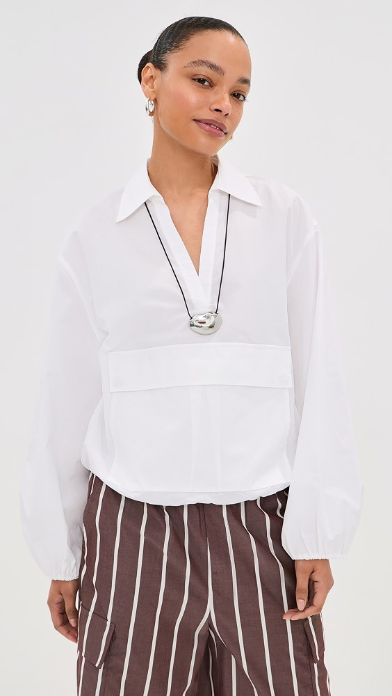 Tate Poplin Pullover | Shopbop