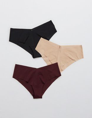 Aerie No Show Cheeky Underwear 3-Pack | American Eagle Outfitters (US & CA)