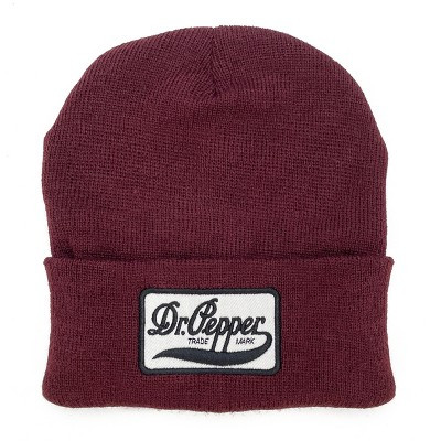 Tee Luv Dr Pepper Trademark Logo Beanie | Target