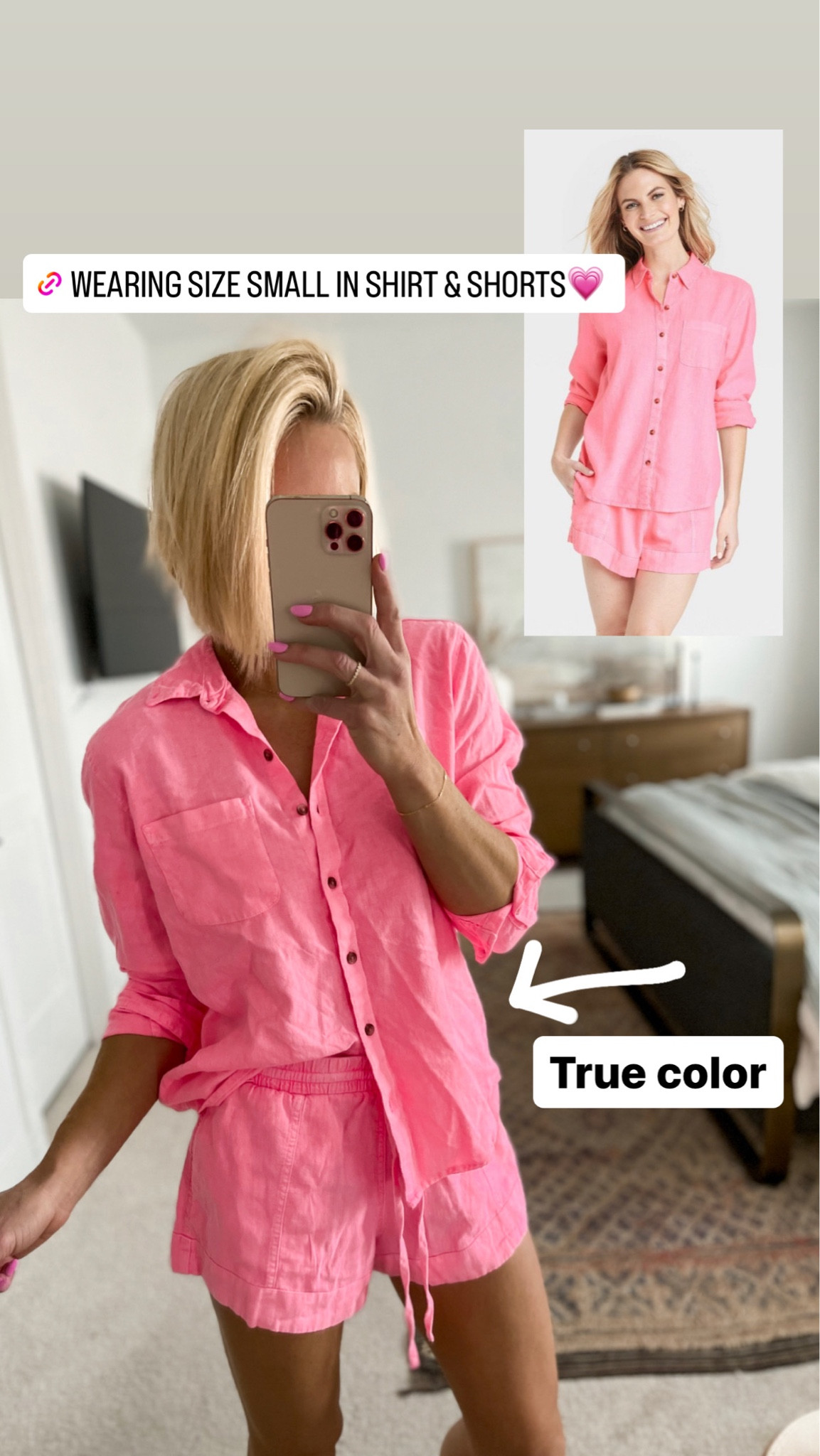 Loving these separates as a set OR to wear as separates. More colors! The linen fabric is so good. 
Consider sizing down!
Wearing size small in both. 


#LTKtravel #LTKswim #LTKSeasonal