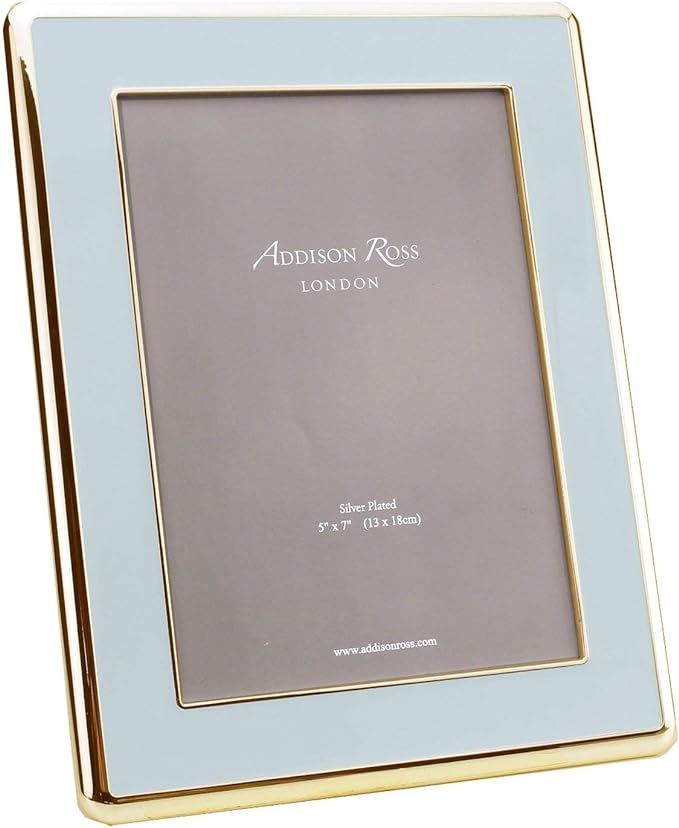 Addison Ross 8x10 The Curve Gold & Powder Blue Frame | Amazon (US)