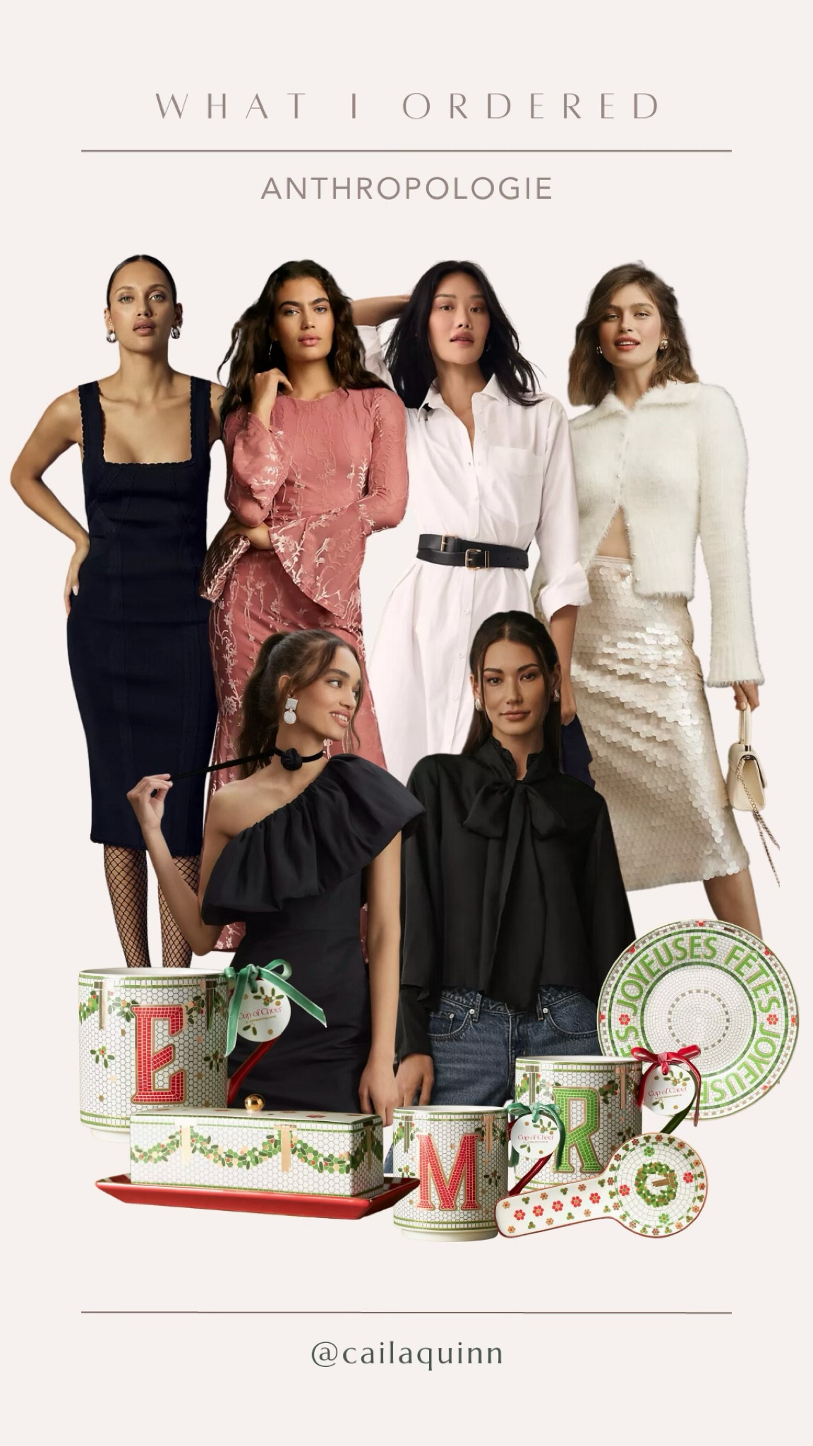 What I ordered from Anthropologie!

#LTKGiftGuide #LTKHoliday #LTKSeasonal