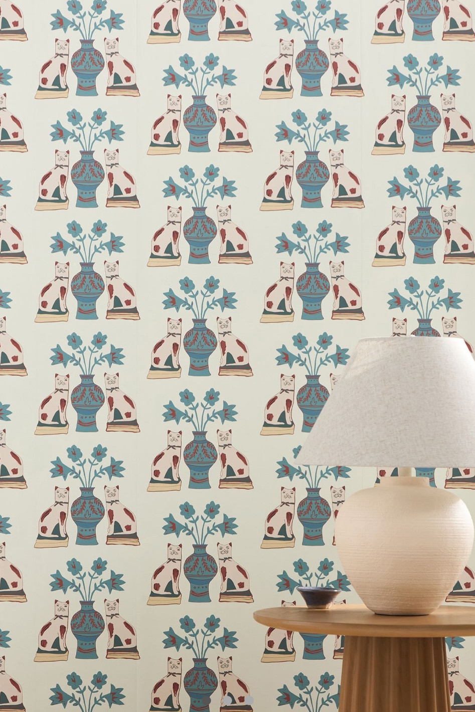Love this quirky wallpaper 

#LTKStyleTip #LTKHome