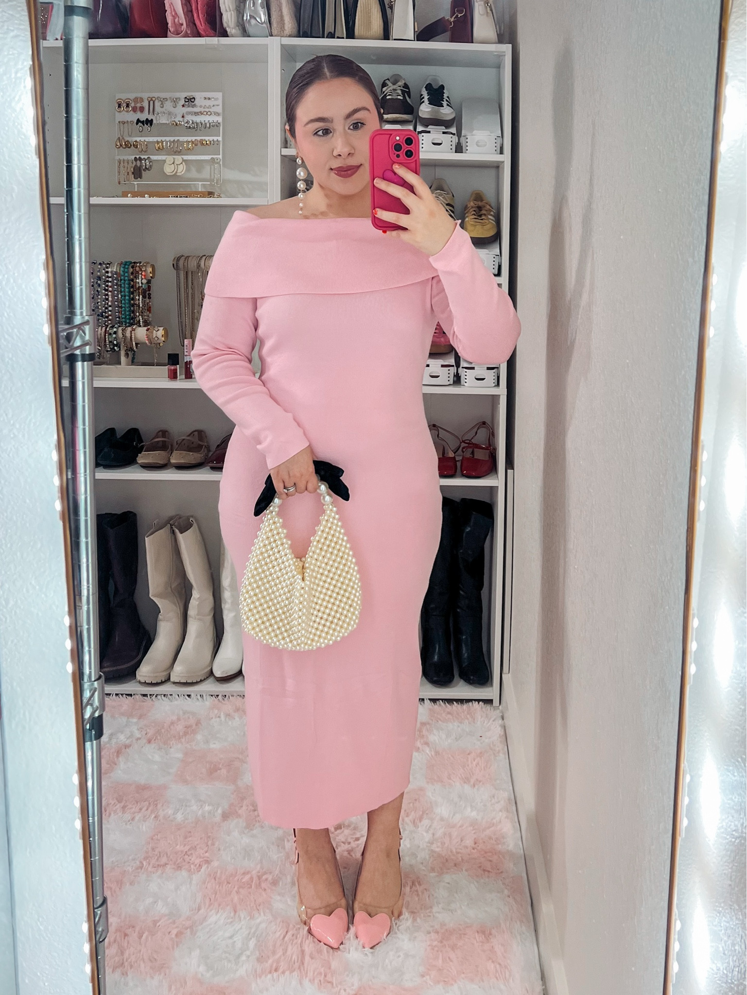 Dress runs big, ordered a large but because it’s so stretchy a medium would have been better, comes in soooo many colors. Shoes are perfection and true to size 

#LTKShoeCrush #LTKMidsize #LTKMostLoved