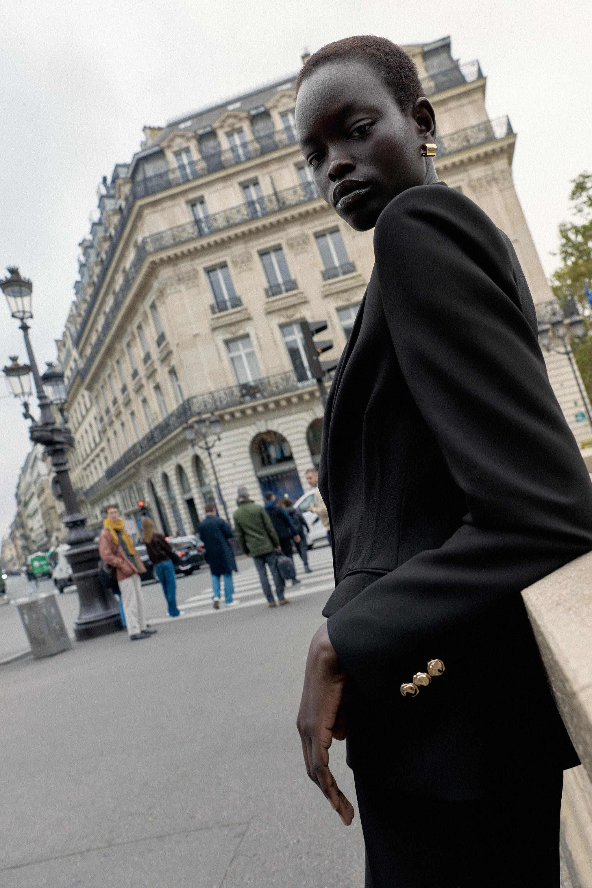 TAILORED SHOULDER PAD BLAZER | Zara US