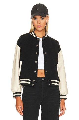 Steve Madden Alexandra Jacket in Black from Revolve.com | Revolve Clothing (Global)