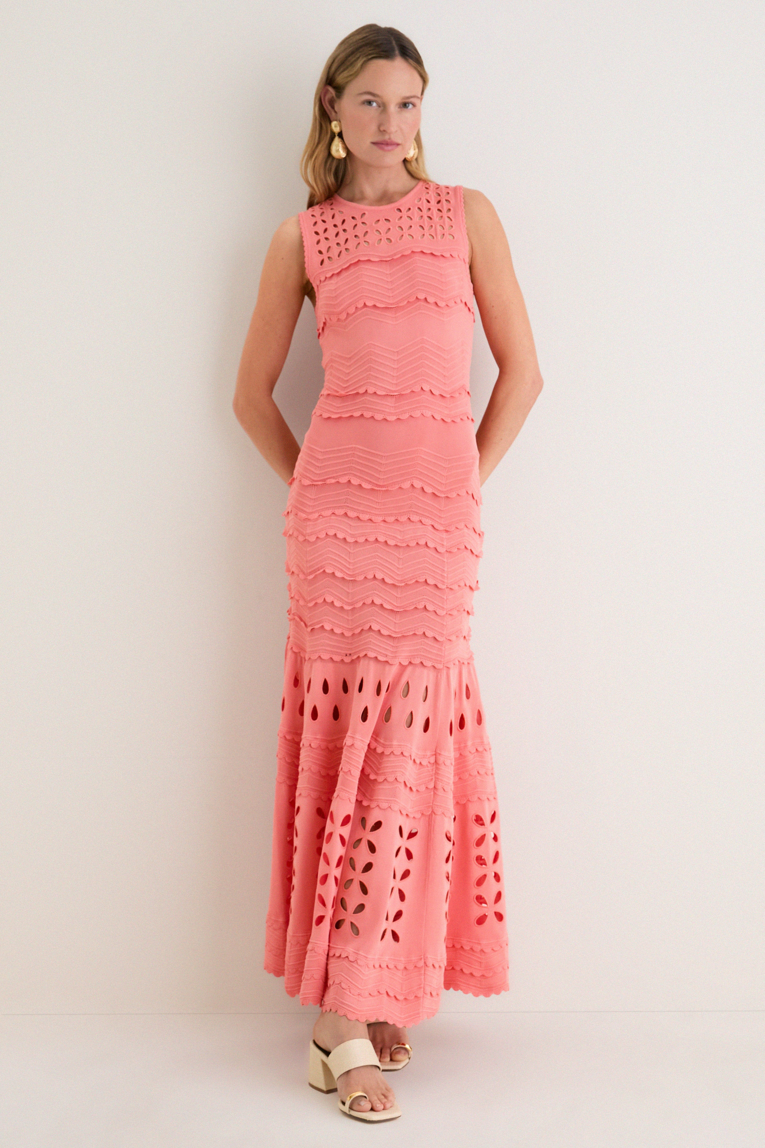 Coral Peony Lakshmi Dress | Tuckernuck (US)