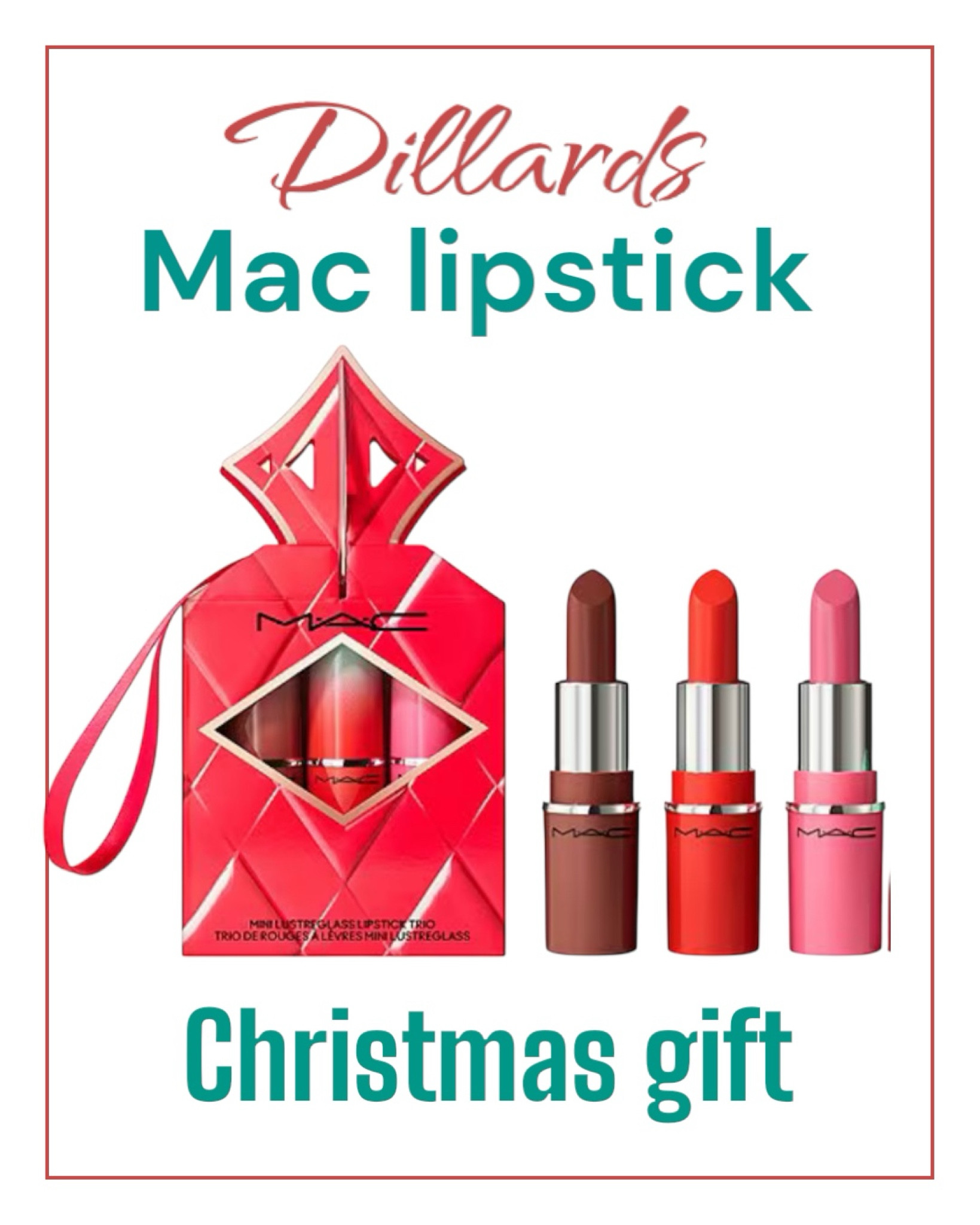 Mac lipstick from Dillards 
#maccosmetics
#lipstick

#LTKGiftGuide #LTKHoliday
