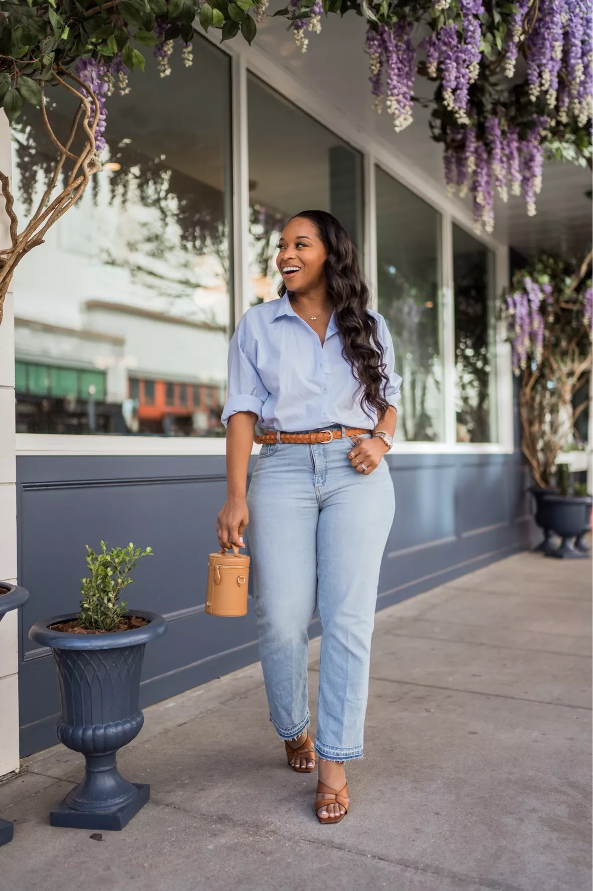 6 Ways To Style Slim Flare Jeans, jeans, human leg, Carmen Renee proves  our new slim flare gives you legs for daysss  By  LOFT