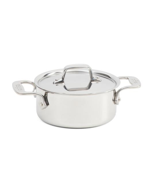 0.5qt Stainless Steel Mini Dutch Oven Slightly Blemished | TJ Maxx