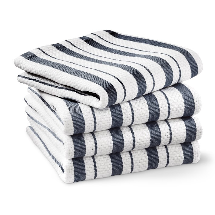 Williams Sonoma Classic Stripe Towels, Set of 4 | Williams-Sonoma