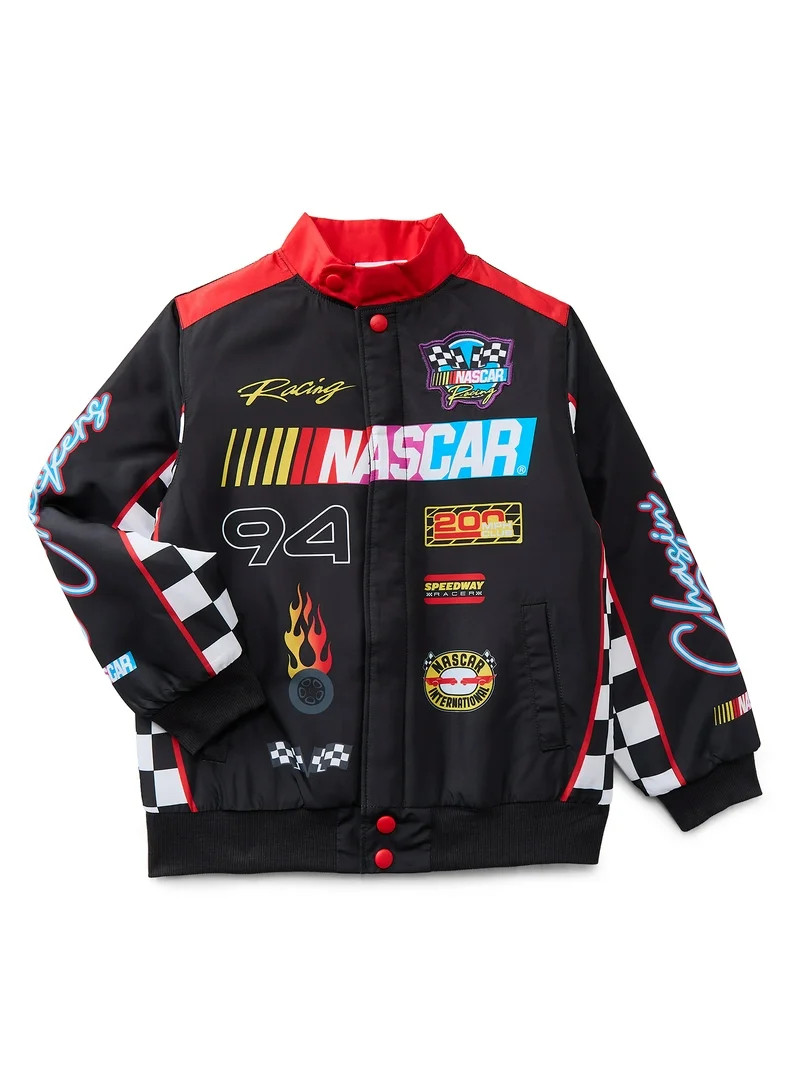 Nascar Boy's Bomber Jacket, Sizes 4-12 | Walmart (US)