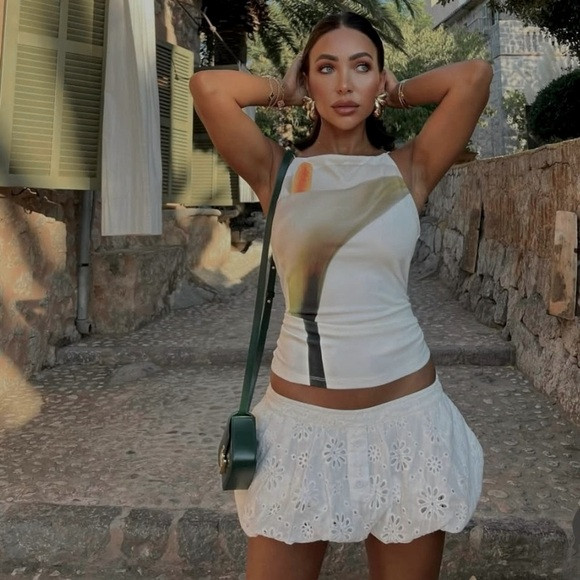 NWT Zara Floral Print Halter Top | Poshmark