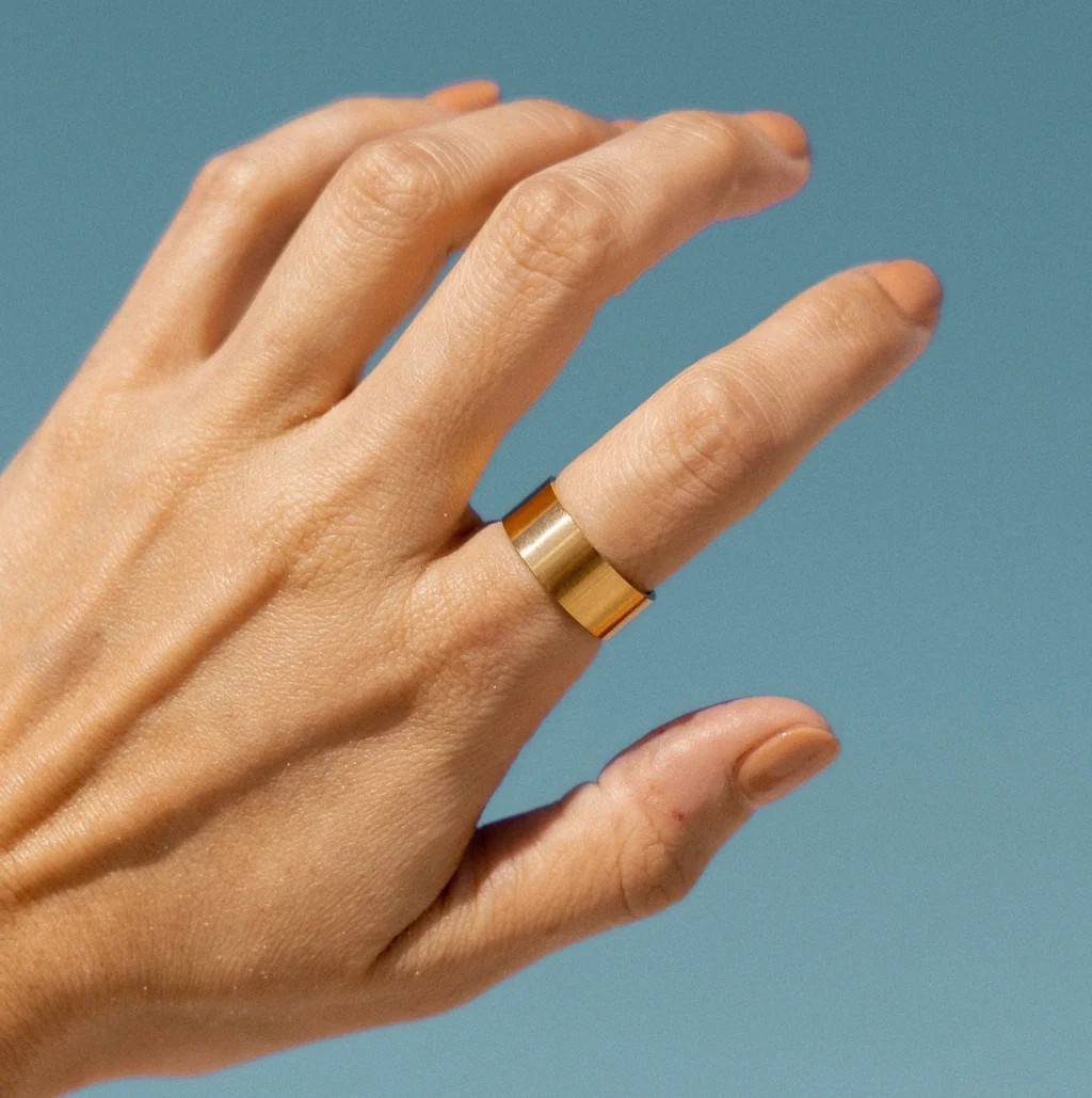 Cigar Ring - Gold | amandenimes